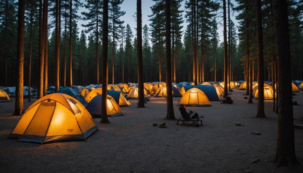 Ombre et électricité sur vos emplacements tentes