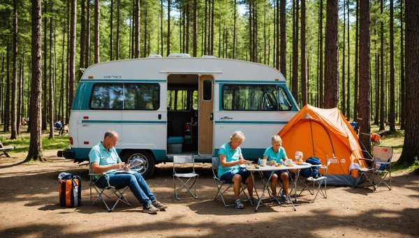 Vacances en famille au camping les eyzies : nature et confort