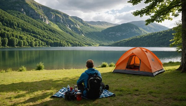 Camping auvergne : détendez-vous au lac de chambon