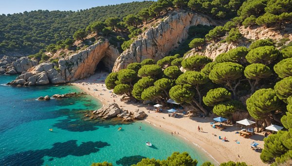 Découvrez cala llevadó, un camping familial sur la costa brava
