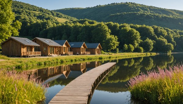 Les hébergements de plein air en aveyron avec le camping le lac aux oiseaux